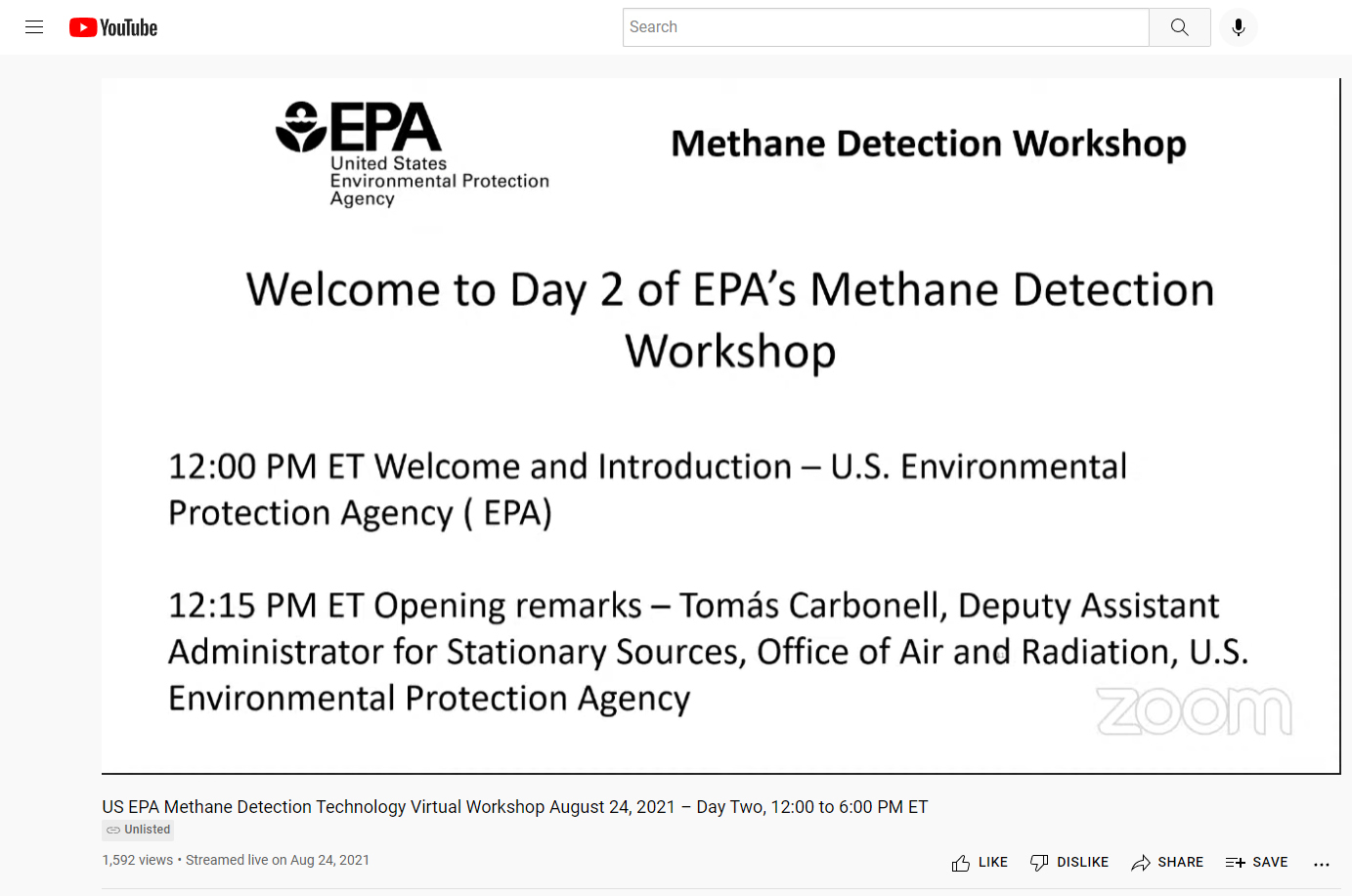 Click here to open YouTube link to the Duke Energy presentation on Satelytics at the 2021 EPA Methane Measurements Forum