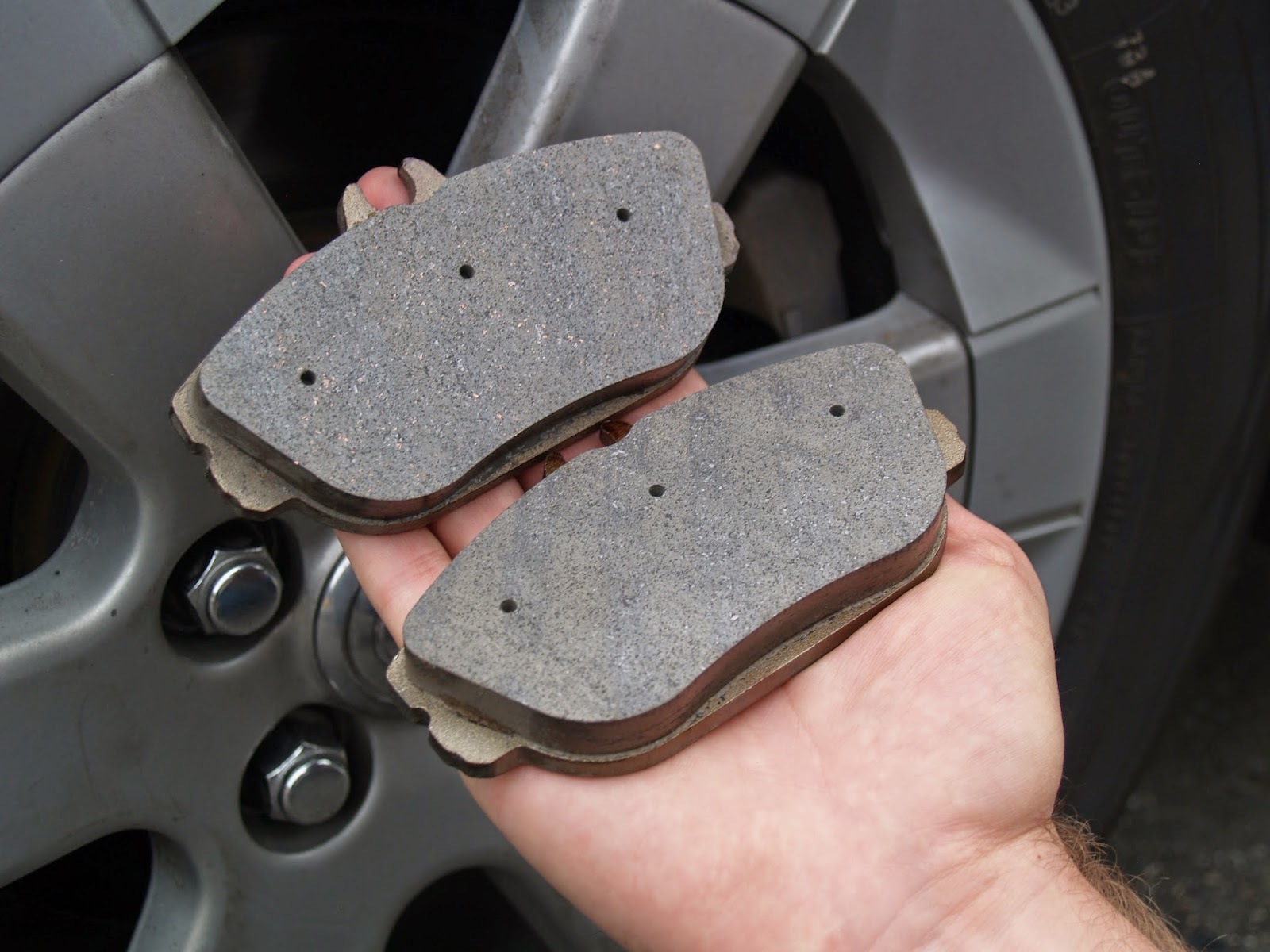 Common automotive break pads contain heavy metals, including copper, that are deposited onto the roadway every time we brake.