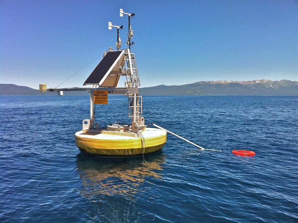 Thermal monitoring buoys continuously monitor water temperature, but are expensive to purchase and maintain and only measure one point of data.